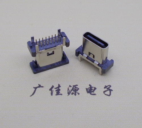 小榄镇立式插板type-c16p母座长H=8.8mm